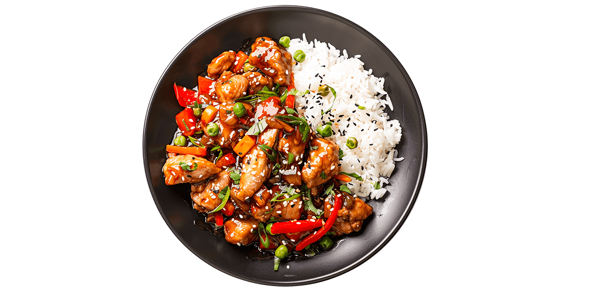 chinese chicken with rice